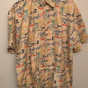 Pittsburgh Pirates Hawaiian Luau Shirt XL Extra Large SGA 8-9-2025 Brand New